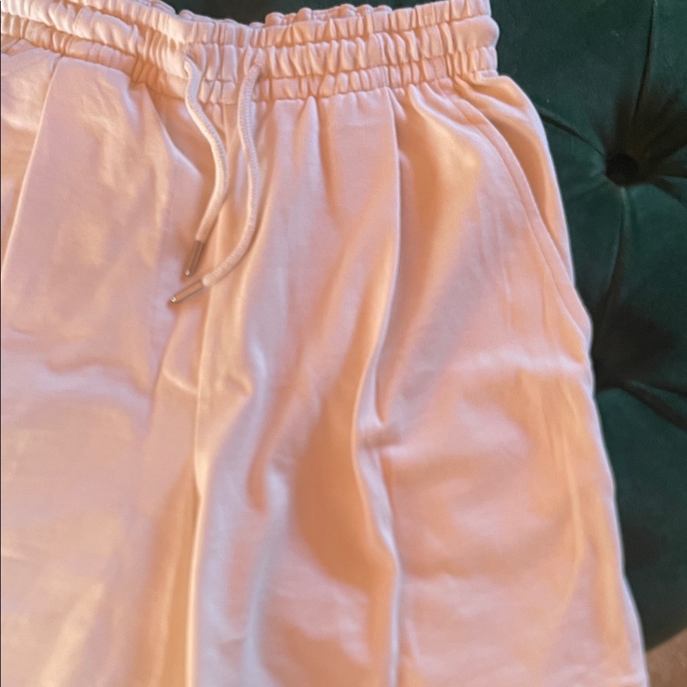 Zara White Tank Top and Shorts Set - Picture 6 of 7